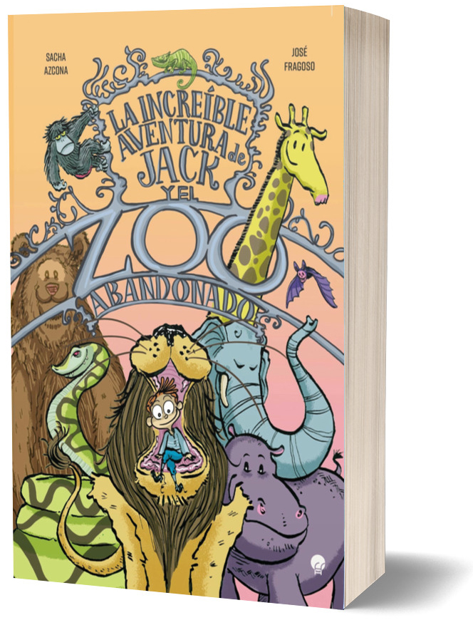 Libro en 3D de La increíble aventura de Jack y el zoo