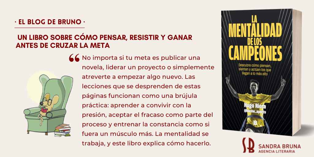 la mentalidad de los campeones de Hugo Riera